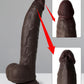 TitanBlack Curve Master  Dildo 12"