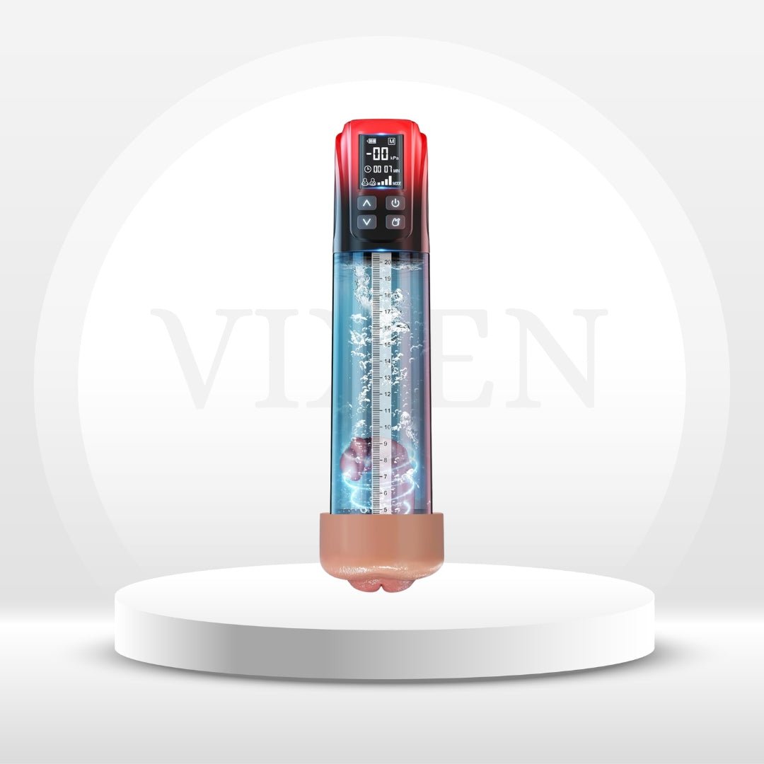 Bomba de pene con pantalla digital TitanVac Pro
