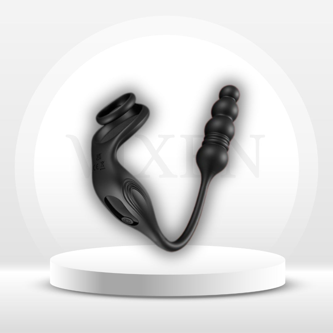 TriadSync Thrusting Prostate Massager Cock Ring 10 Modes