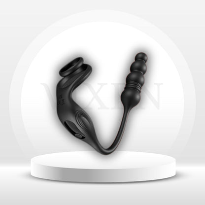 TriadSync Thrusting Prostate Massager Cock Ring 10 Modes