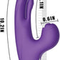 Vibrador de clítoris de control por aplicación 3 en 1 TriLush