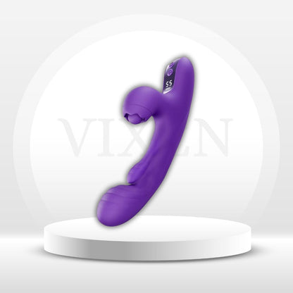 Vibrador de clítoris de control por aplicación 3 en 1 TriLush