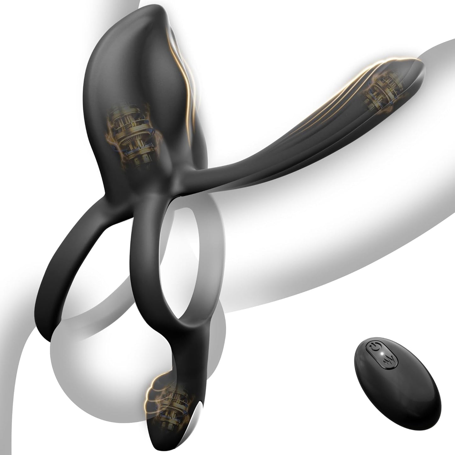 TriMax Anillo Vibrador para Parejas de Triple Motor