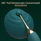 Ensemble de vibrateurs de précision TriMuse G-Spot avec 3 embouts