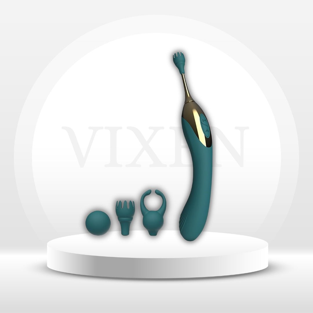 Ensemble de vibrateurs de précision TriMuse G-Spot avec 3 embouts