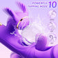Vibrador de clítoris y punto G vibratorio 4 en 1 TriPleasure