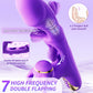 Vibrador de clítoris y punto G vibratorio 4 en 1 TriPleasure