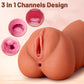 TripleCave 3-in-1 Male Pocket Pussy Sleeve