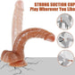 TripleMate Realistic Strap-On Dildo with Bullet Vibe