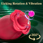 Vibrador de succión de rosa 3 en 1 TripletBloom