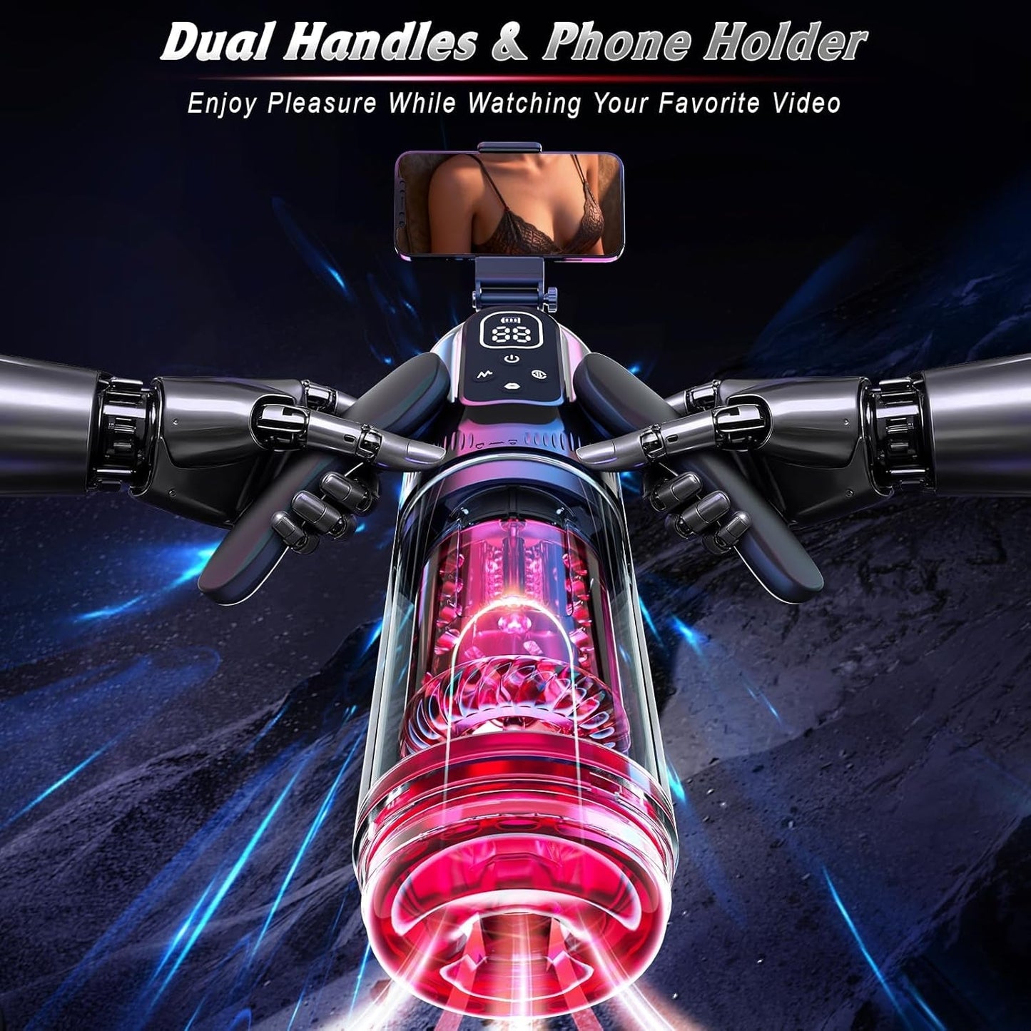TripleTorque Auto Stroker 7 Thrust + 7 Suction Modes
