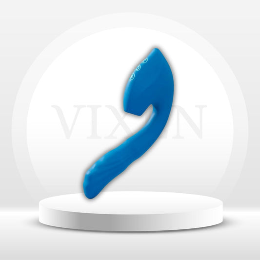TripleVelvet 3-in-1 Rabbit Vibrator | Suction, Thrust & Vibe