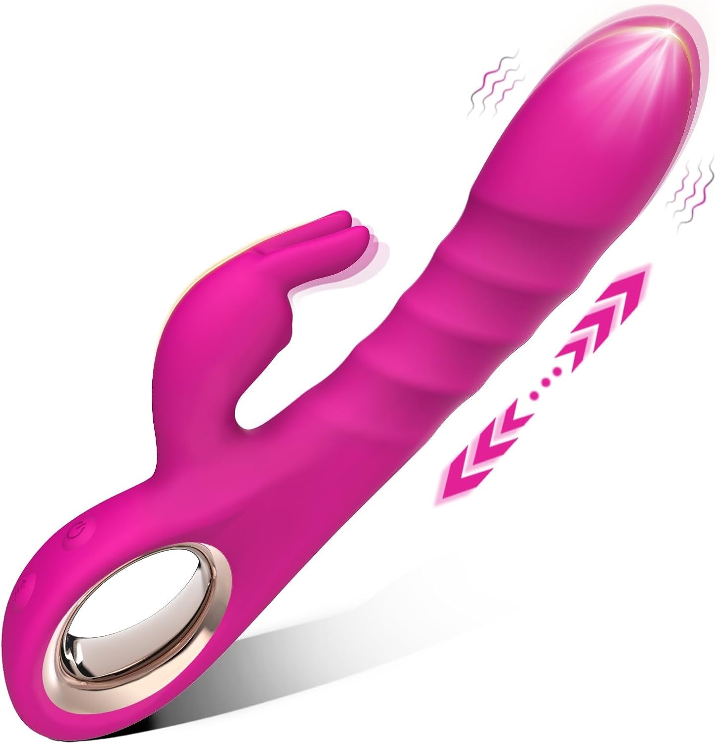 Vibromasseur Lapin Poussant TriPulse