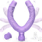 Vibrador doble dildo TriTease