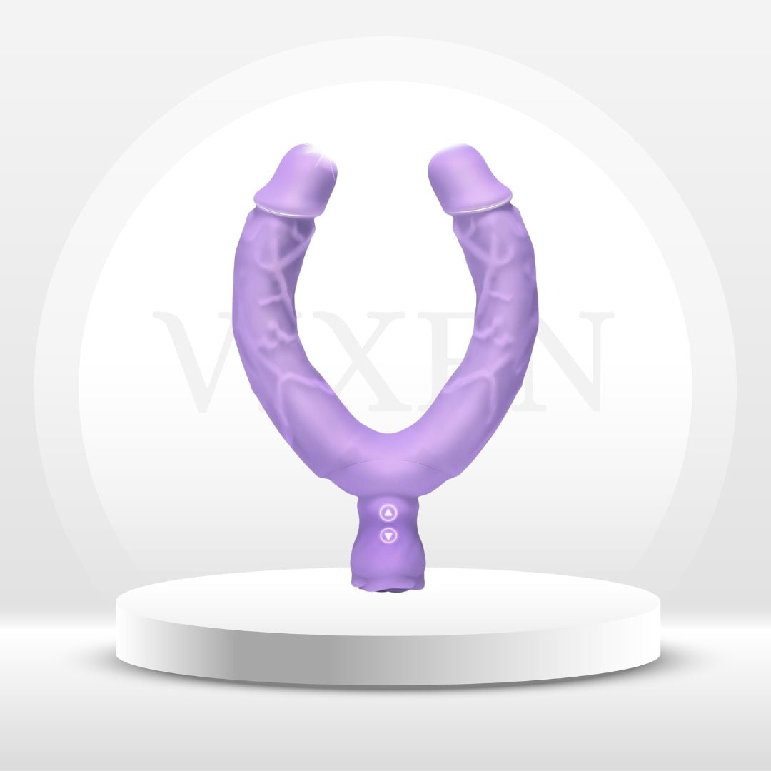 Vibrador doble dildo TriTease