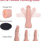 TriVibe Vibrating Strap-On Dildo Set