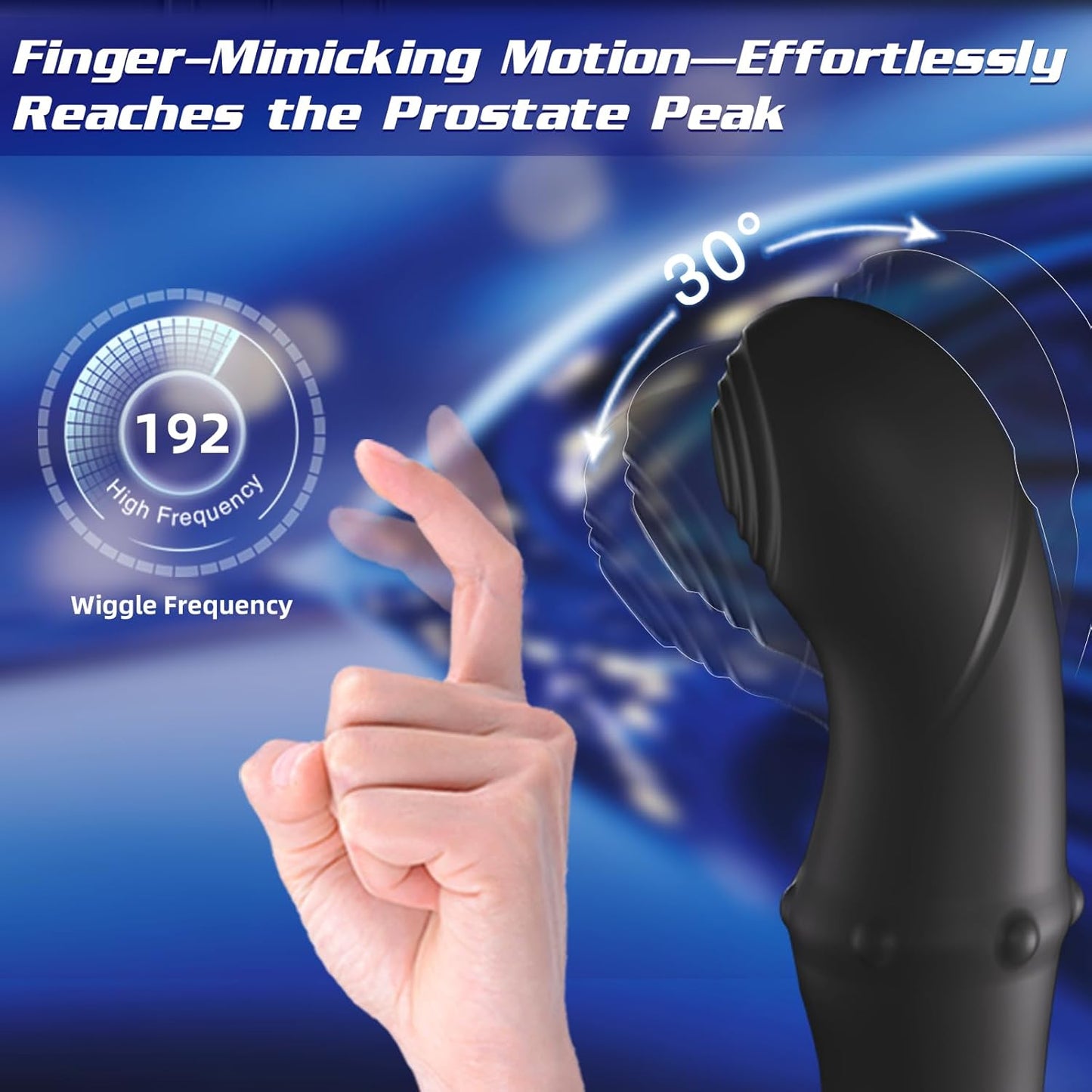 Vibrador de próstata Rim TriXion