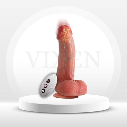 TrueHeat Realistic Thrusting Heating Dildo Vibrator