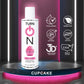Lubricante a base de agua con sabor a pastelito