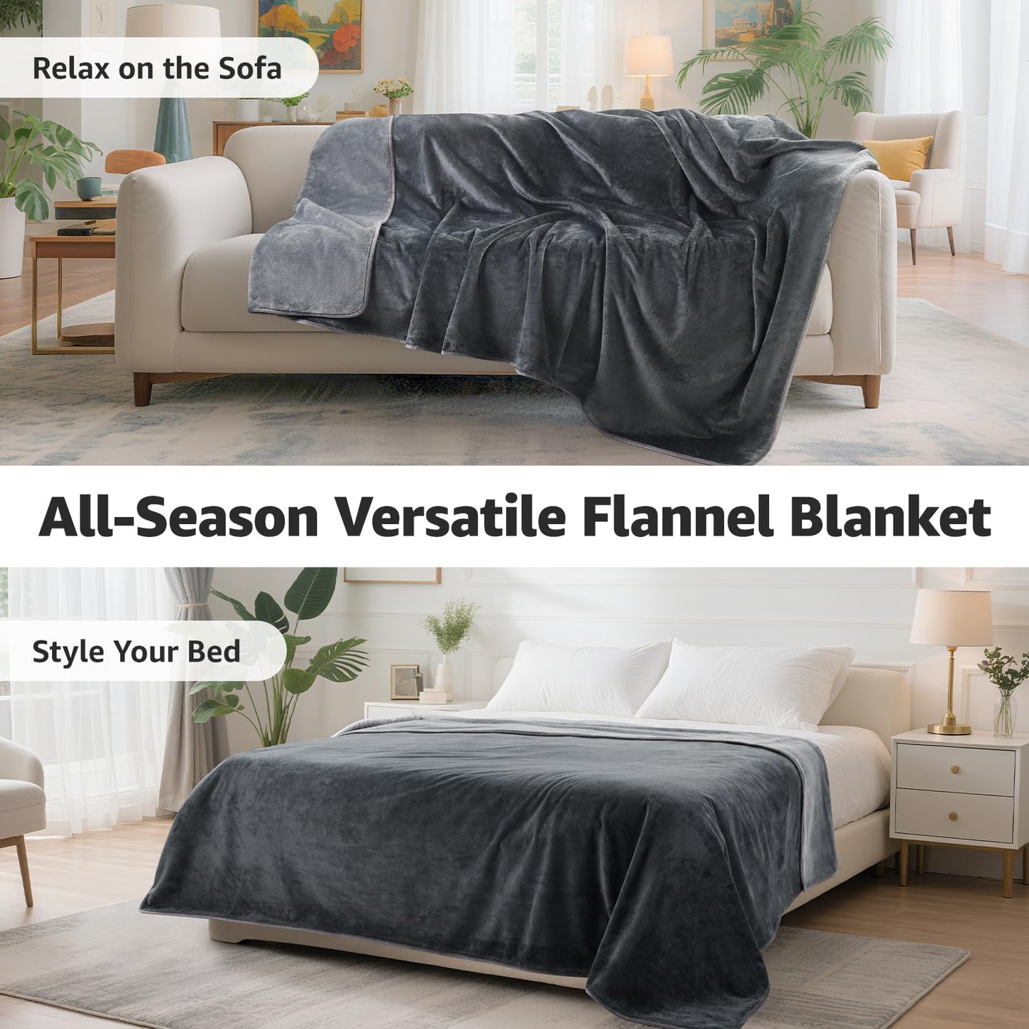 Twin Leakproof Intimate Flannel Blanket