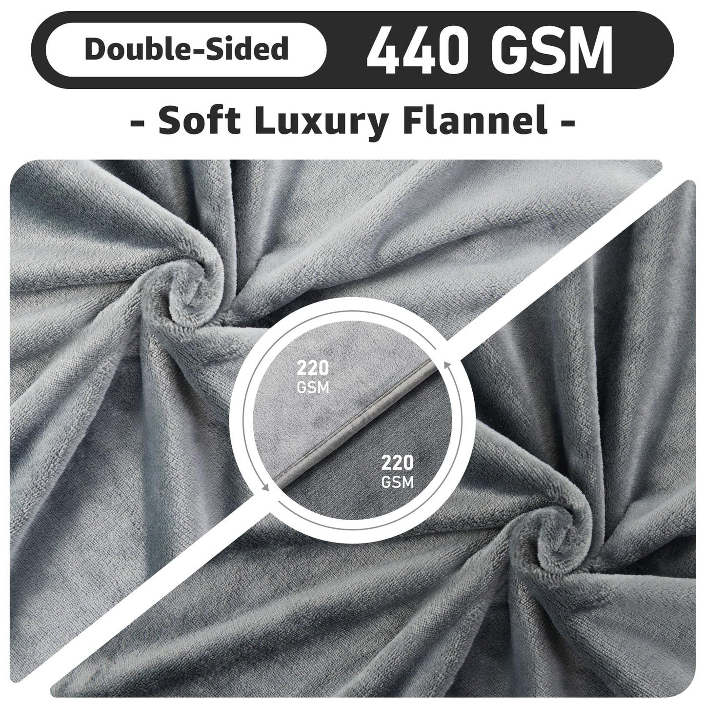 Twin Leakproof Intimate Flannel Blanket