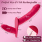 TwinPlay App-Control Vibrating Double Strap-On Dildo