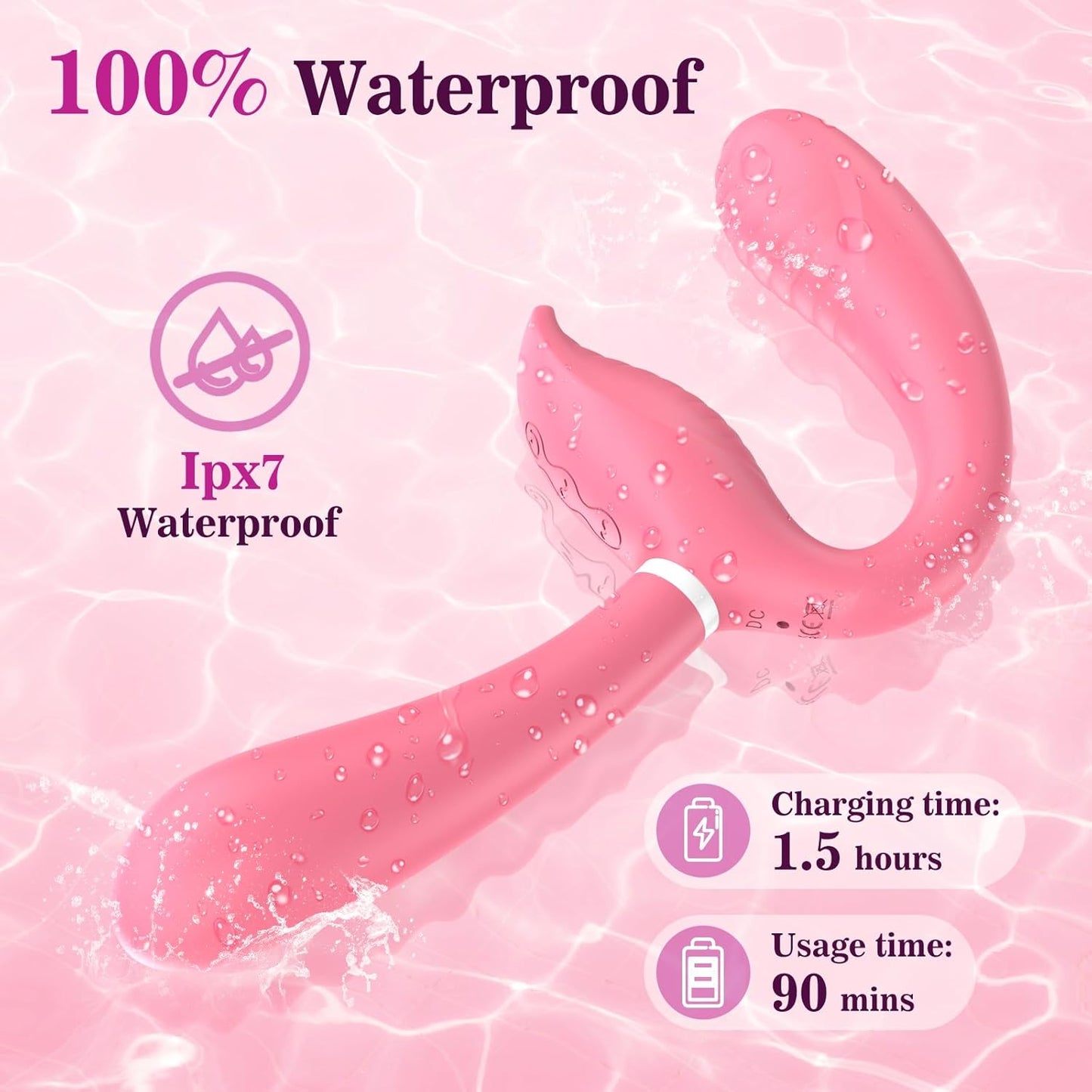 TwinRider Strapless Strap-On Vibrator