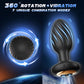 Masajeador de próstata giratorio TwirlPro, plug anal