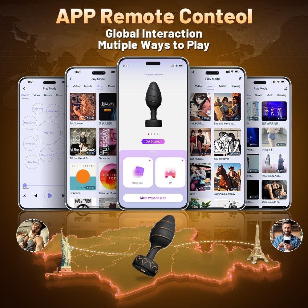 Vanguard Couples Anal Plug & Cock Ring Set