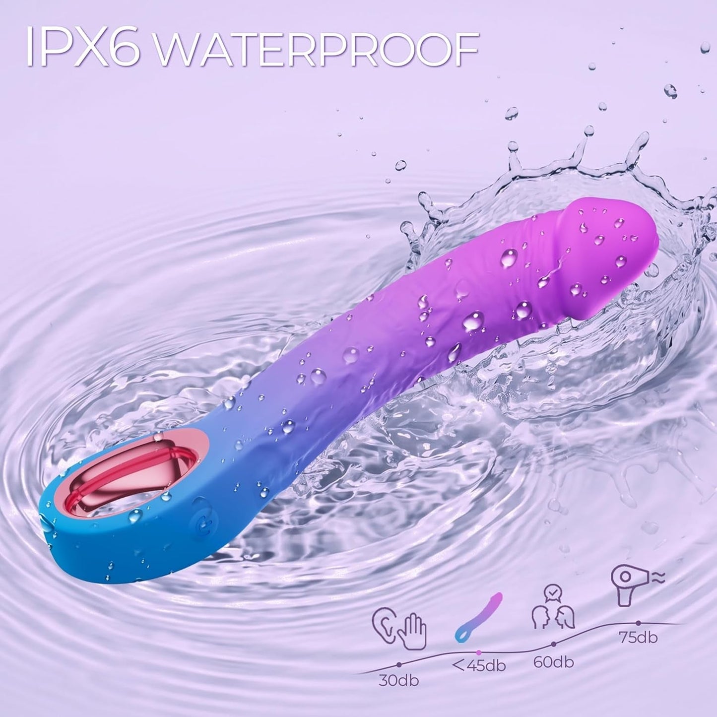 VeinCurve 7.8-Inch Realistic G-Spot Dildo Vibrator