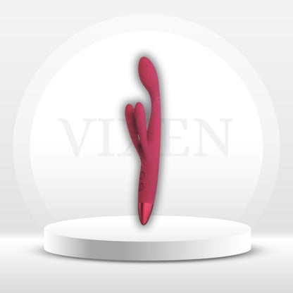 Vibrador de conejo Velmora TriHeat Flex con 3 motores y calor