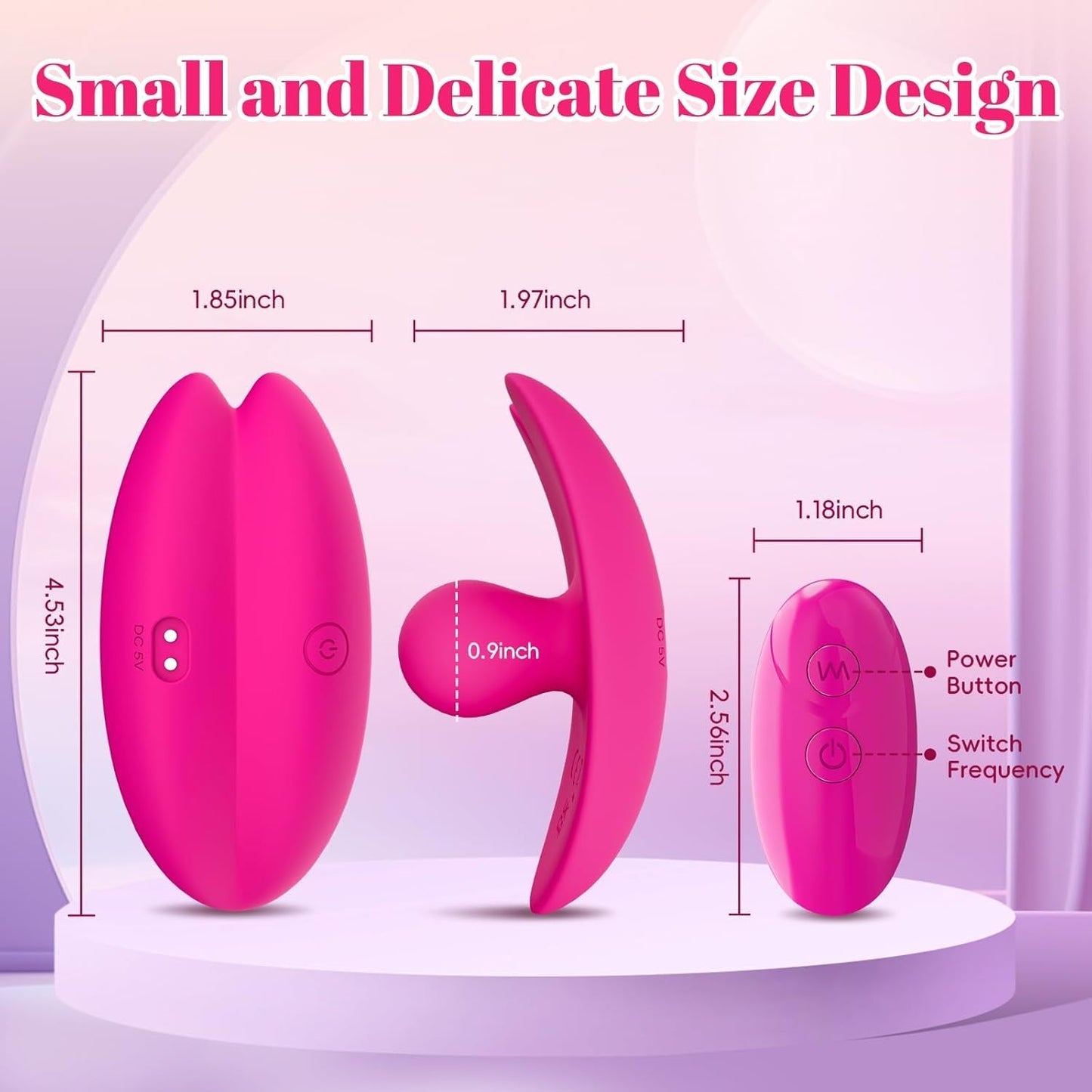 Vibrador para bragas Velora 3Point