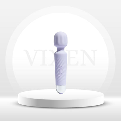VelvaVibe Vibrador de varita silencioso para clítoris