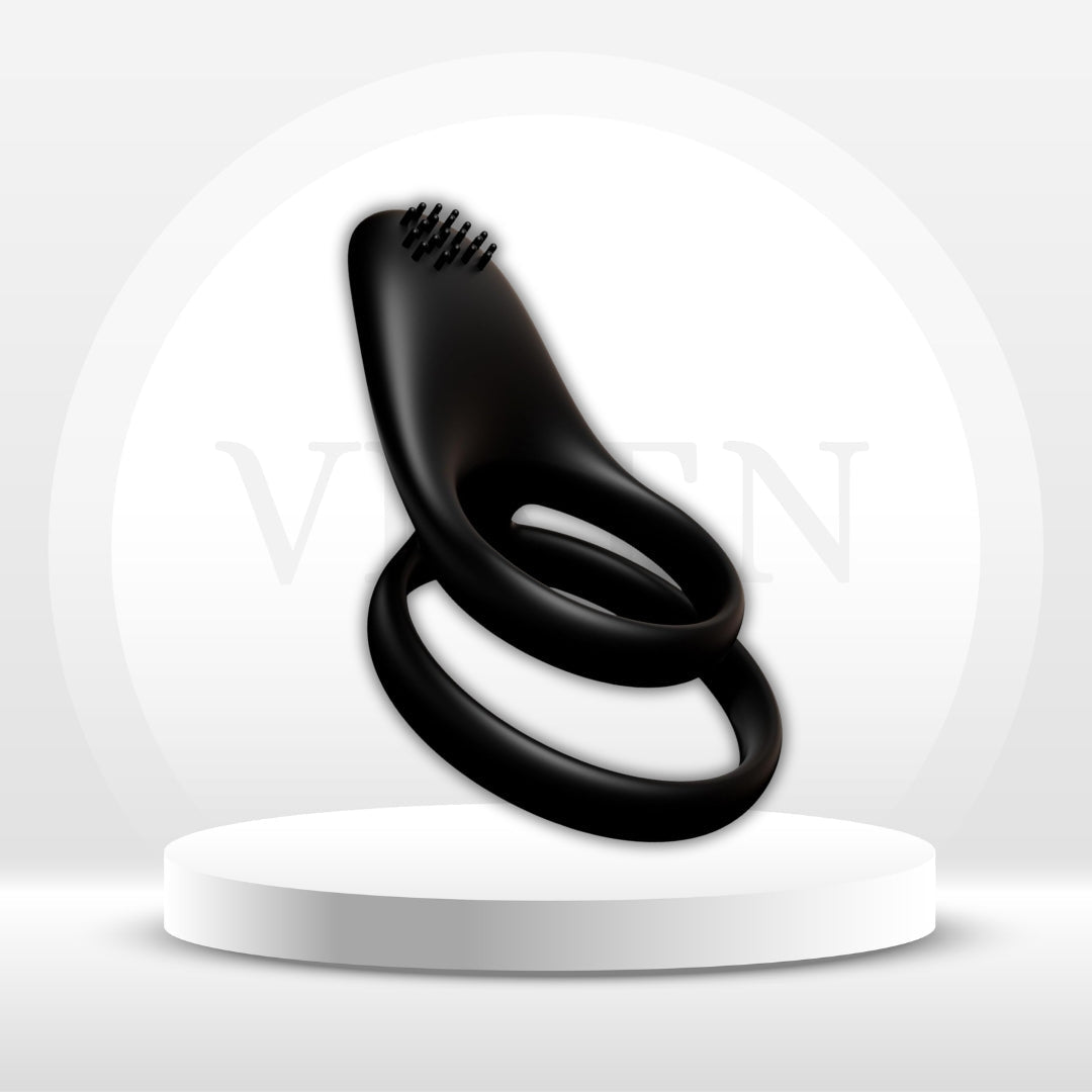Anillo para el pene estimulador de clítoris suave VelvetBand