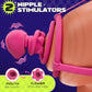 VelvetBikini Vibrador de pezones de manos libres
