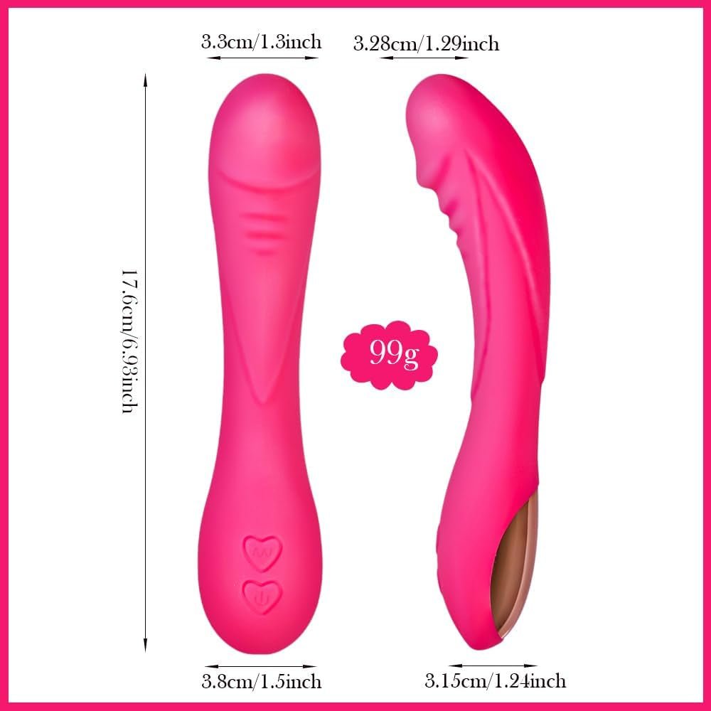 Dildo vibrador de punto G VelvetFlex de 12 modos