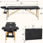VelvetFold Portable Sensual Massage Sex Table