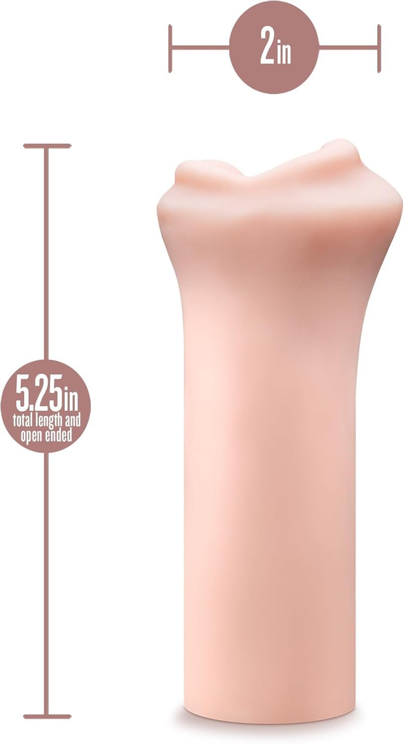 VelvetMouth Vagina de bolsillo realista con textura de boca para masturbación
