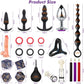 Kit BDSM de 36 piezas VelvetObedience – Edición Morada