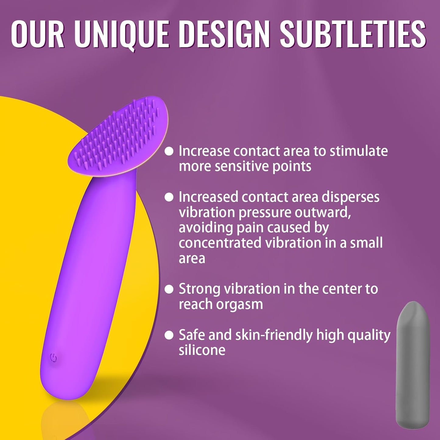 Minivibrador de clítoris VelvetPulse