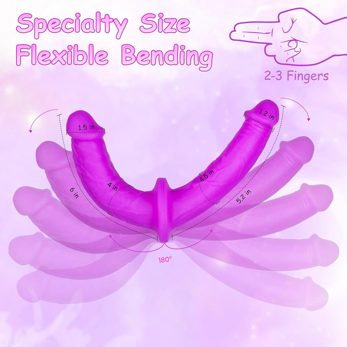 Arnés doble de dildo VelvetStrap