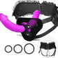 Arnés doble de dildo VelvetStrap