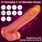 Vibrador Dildo de Empuje VelvetThrust con Control Remoto