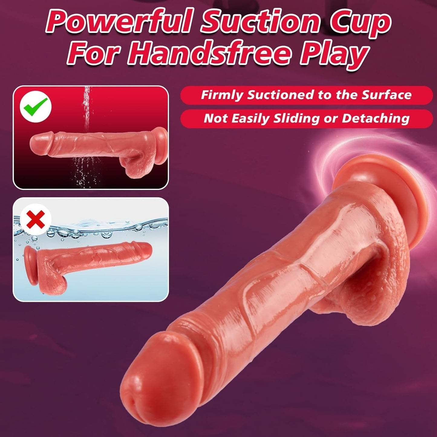 Vibrador Dildo de Empuje VelvetThrust con Control Remoto