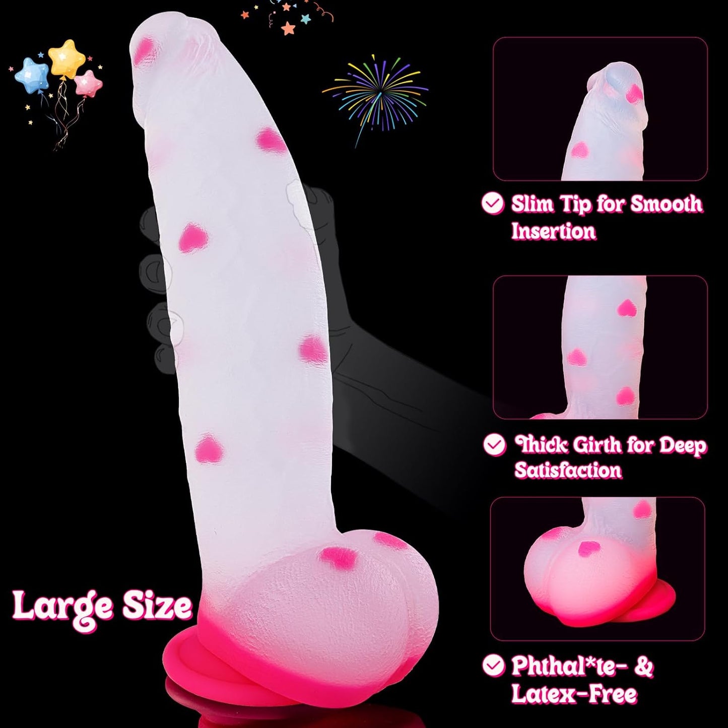VelvetTitan 12" Liquid Silicone Dildo