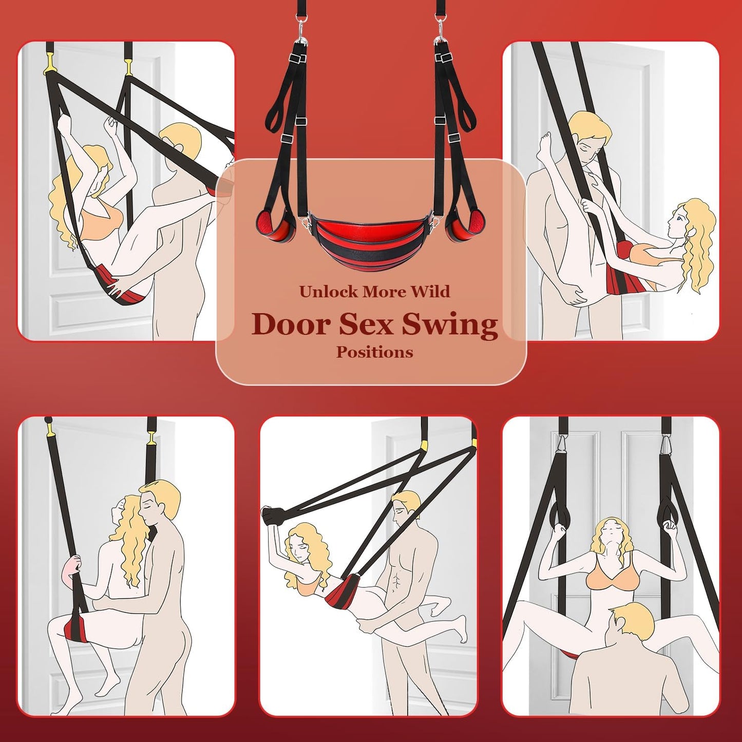 VersaBound Door & Thigh Sling Sex Swing