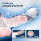 VibeBoost 4-in-1 Transparent Penis Sleeve