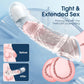 VibeBoost 4-in-1 Transparent Penis Sleeve