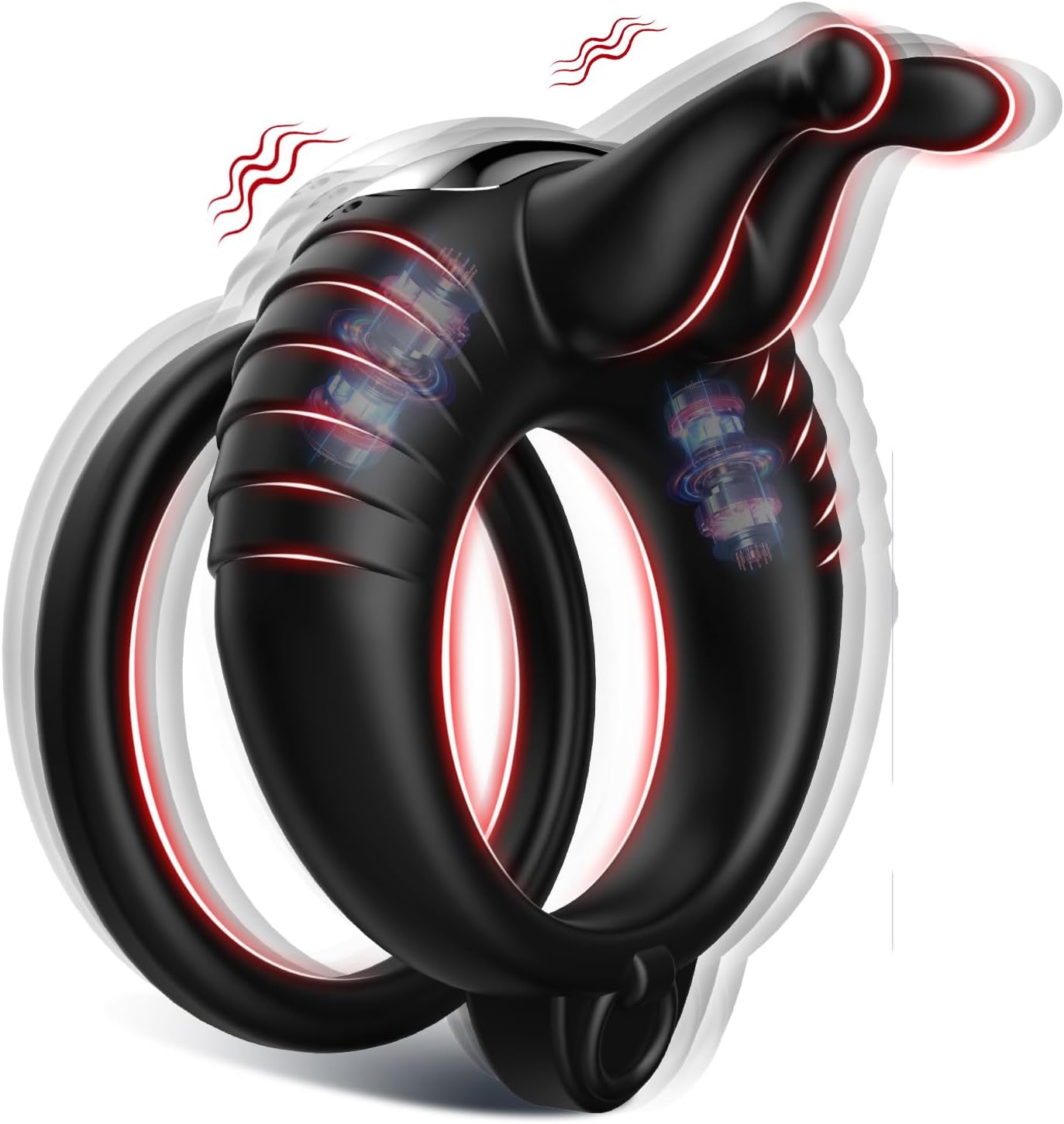VibeDuo Anillo Vibrador a Distancia para Pene