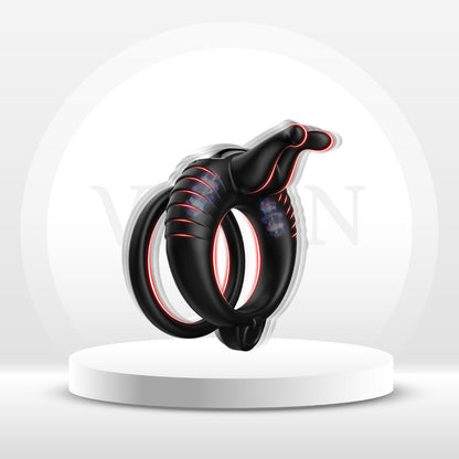VibeDuo Anillo Vibrador a Distancia para Pene